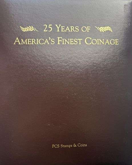 25 Years of Americas Finest Coinage PC S Stamp &Coin