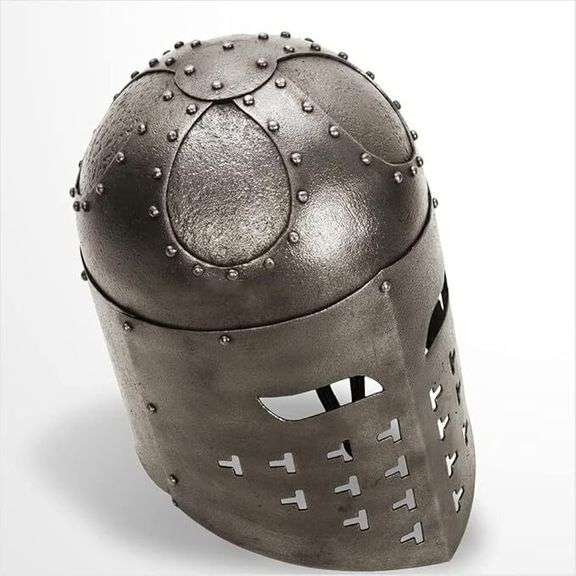 Spangenhelm Viking Knight Helmet Steel Armor
