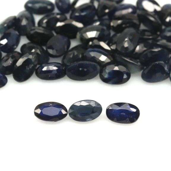 Heated only! 13.90ct Royal blue Sapphire set from Madagascar