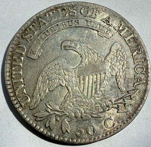 Sharp 1826 Bust Half