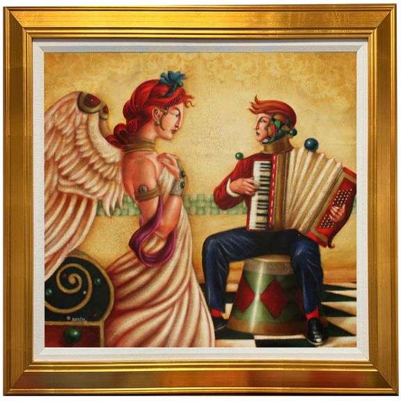 Breathtaking artwork by Edgar Barrios Edgar Barrios Song for the Angel