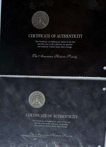 1878 &1880 S Morgan Silver Dollar Collection