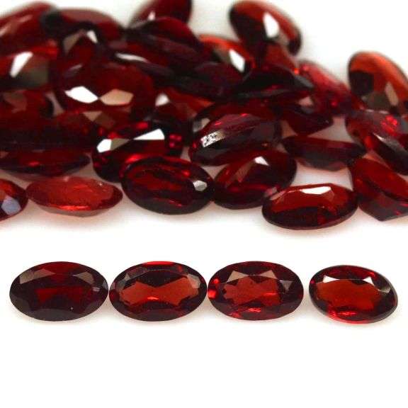 Get ready for the vibrant color in this 12.16ct Garnet set!!!