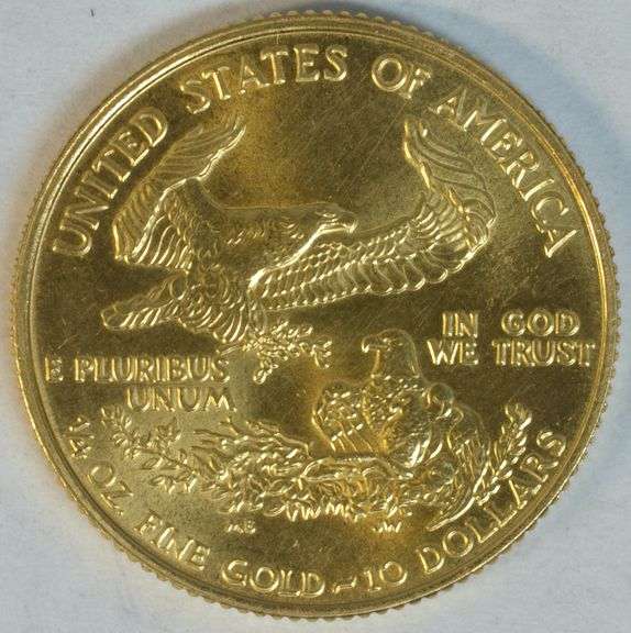 Ultra Scarce Superb Gem BU 1994 $10 American Gold Eagle coin