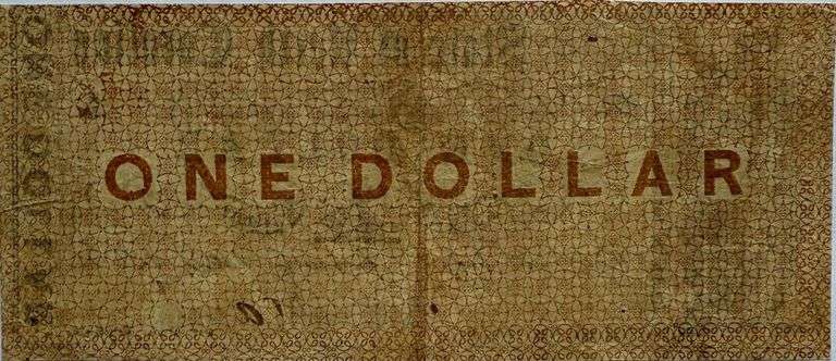 $1 State of N Carolina Oct 13 1861 Series Note