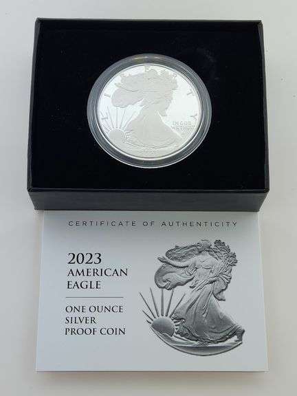 2023 S Proof American Silver Eagle, OGP