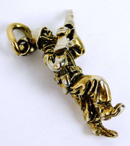 Vintage Sterling Silver Soldier Charm