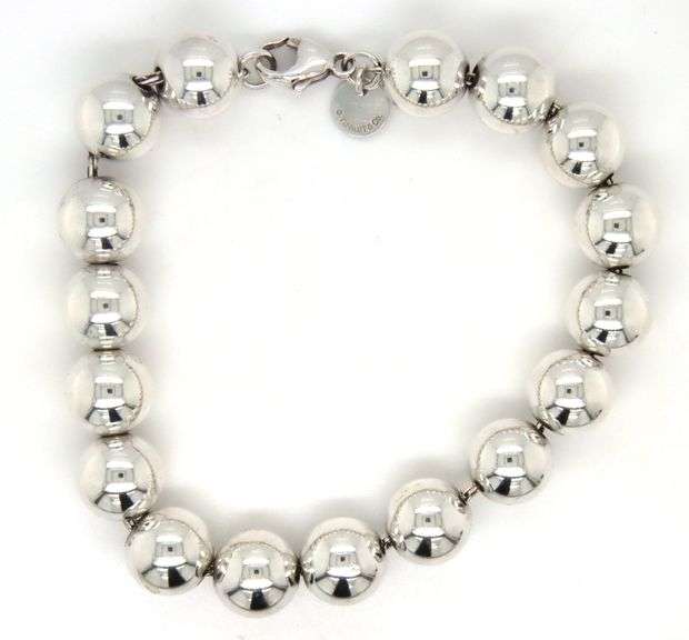 Tiffany & Co 10mm bead bracelet