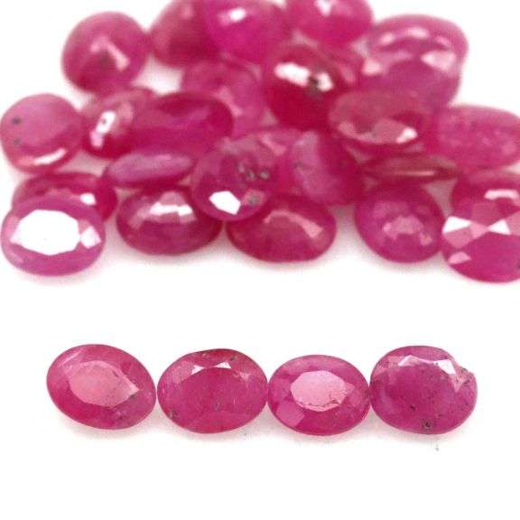 Rare heated only 10.41ct Ruby set from Madagascar