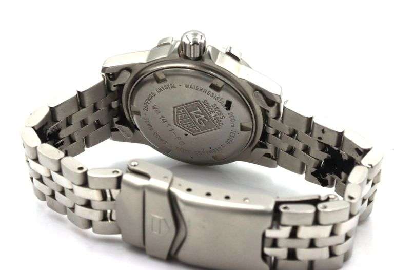 Vintage Tag Heuer quartz 39mm watch