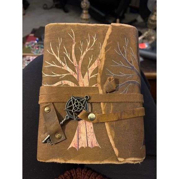 Book of Spells Leather Journal