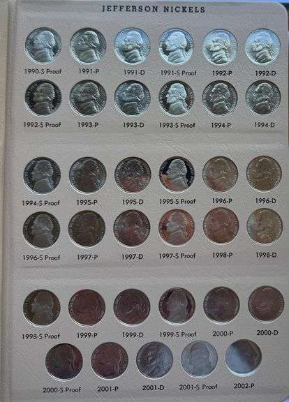Choice Spotless Jefferson Nickel Gem BU & Proof Set