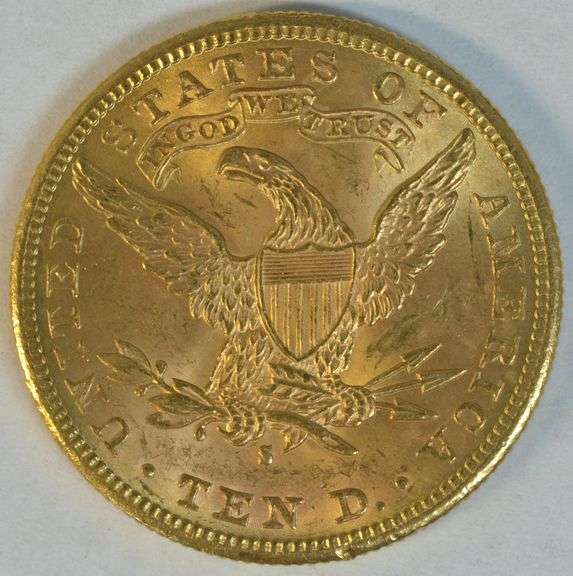 Very choice BU 1886 $10 Liberty Gold Piece