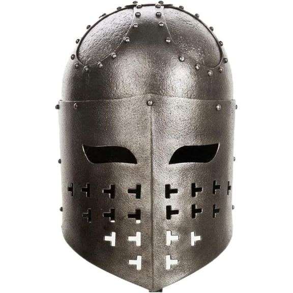 Spangenhelm Viking Knight Helmet Steel Armor