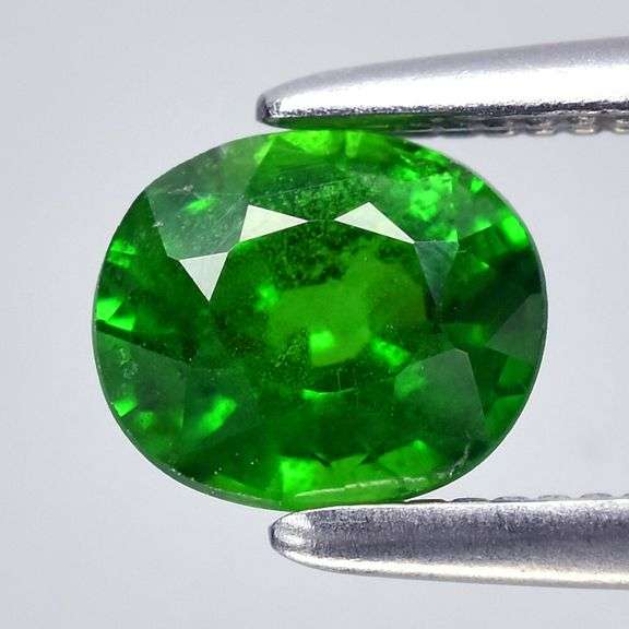 Rare! .62ct untreated top green Tsavorite Garnet!