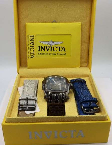 Invicta Lupah mechanical skeleton watch