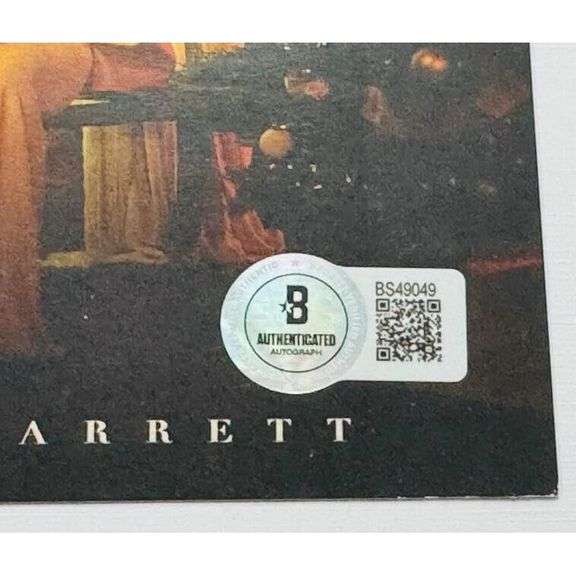 Gabby Barrett Signed Carols and Candlelight Framed CD
