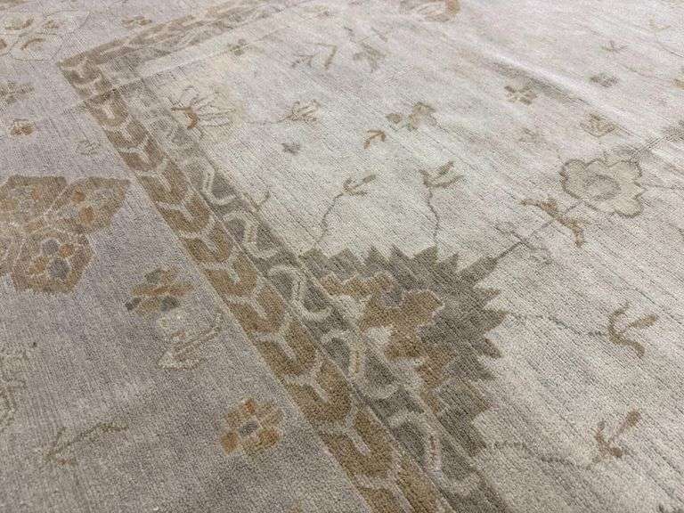 Exquisite Oushak Rug 8.7x11.2