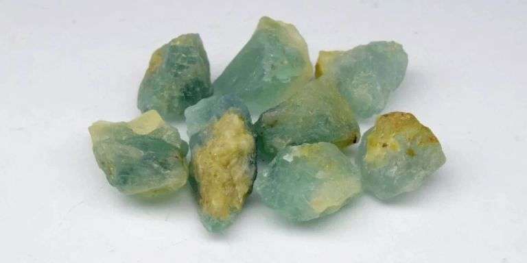 Real! 53.80ct uncut, untreated Grandidierite set!