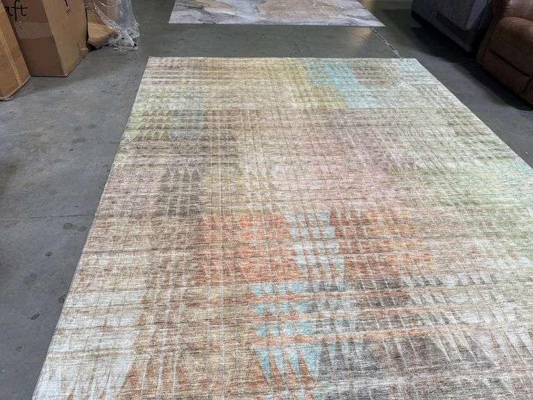 Stunning Silky Feel Modern Rug 8x10