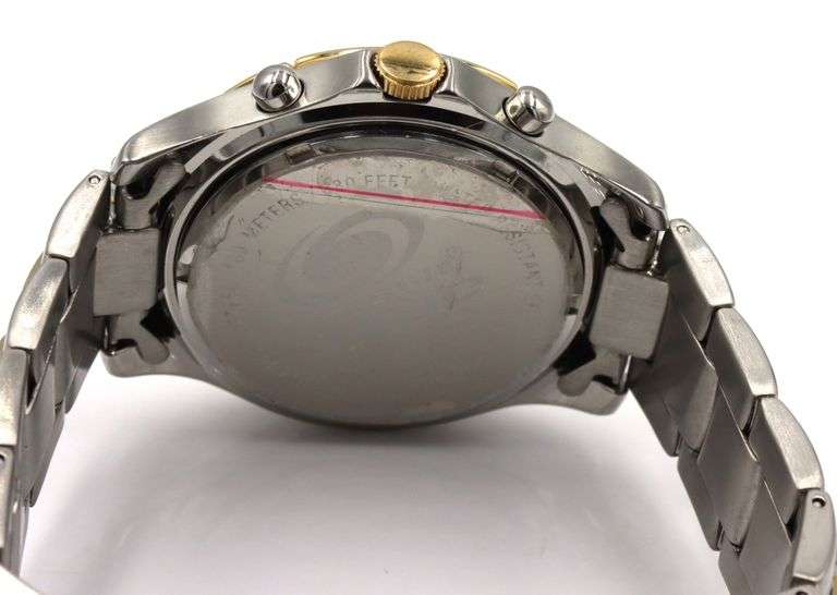 Fossil Chronograph 2 tone watch