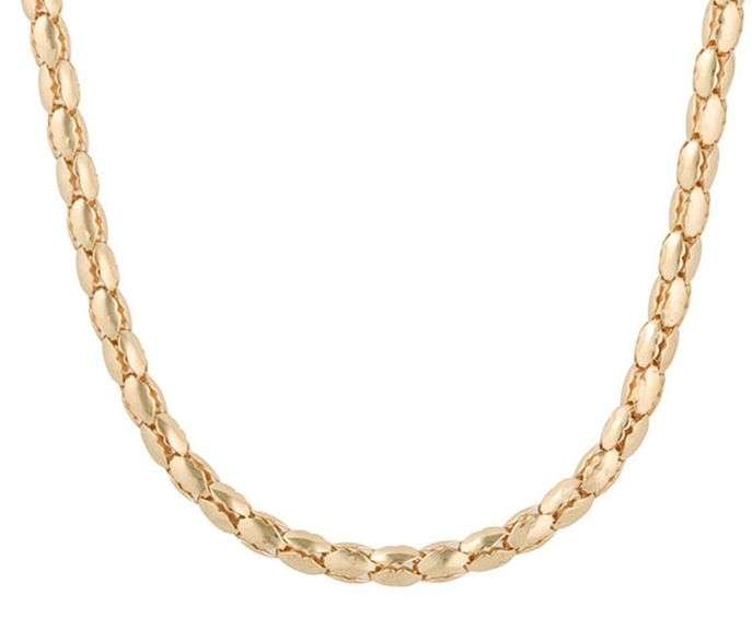 4.50MM Polished Cardano Link Chain Necklace in 14K