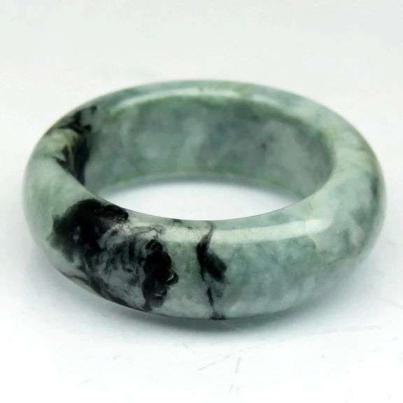 Wow! 22.48cts of black and blue green Burmese Jade!
