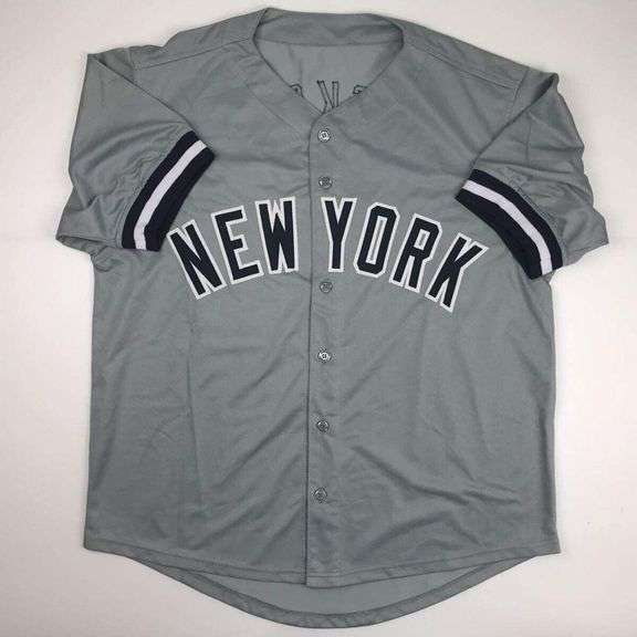 Autographed Reggie Jackson New York Baseball Jersey