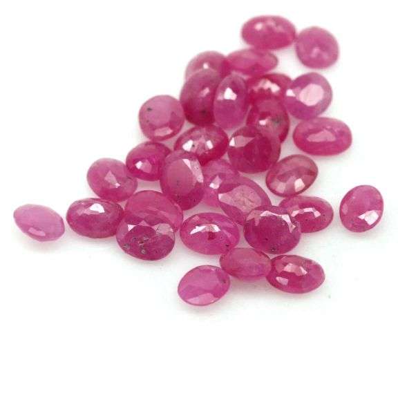 Rare heated only 10.41ct Ruby set from Madagascar
