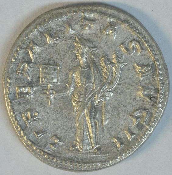Mint State Gordian III Roman Silver Antoninianus, 238-244 AD