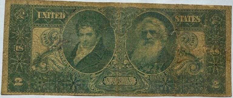 $2 Silver Dollar 1899 Series Educational Note.