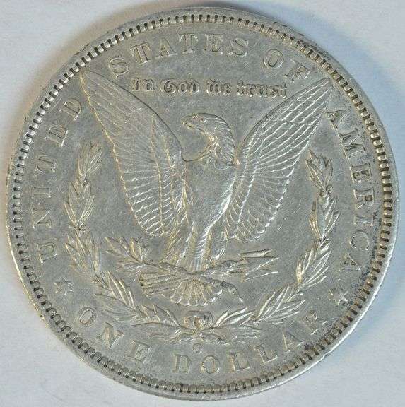 Scarce high end 1892-O Morgan Silver Dollar. XF/AU