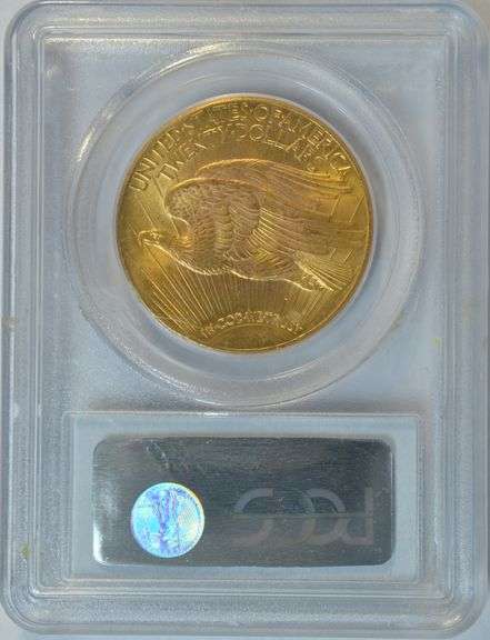 Near Gem BU 1926 St. Gaudens $20 Gold Piece . PCGS MS64