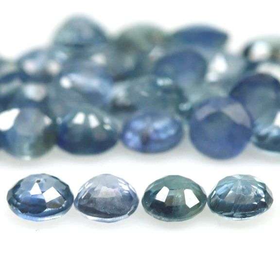 Collectors 6.52ct light blue Sapphire set