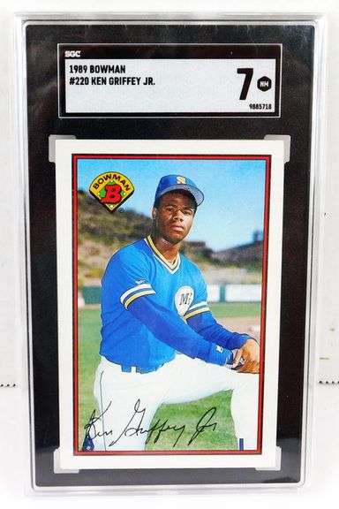 1989 Ken Griffey, Jr. Baseball Card, 7 Near Mint