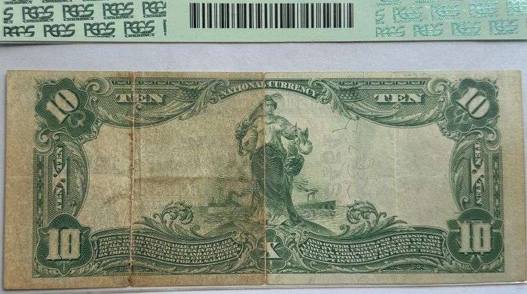 $10 Pacific Natl Bank of Los Angeles 1902 Series National PCGS VF 25