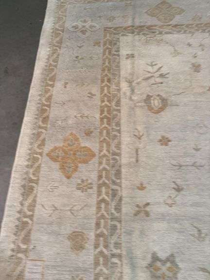 Exquisite Oushak Rug 8.7x11.2