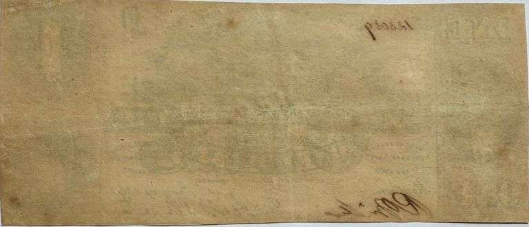 $1 Near Uncirculated State of Alabama Jan 1 1863 Series Note