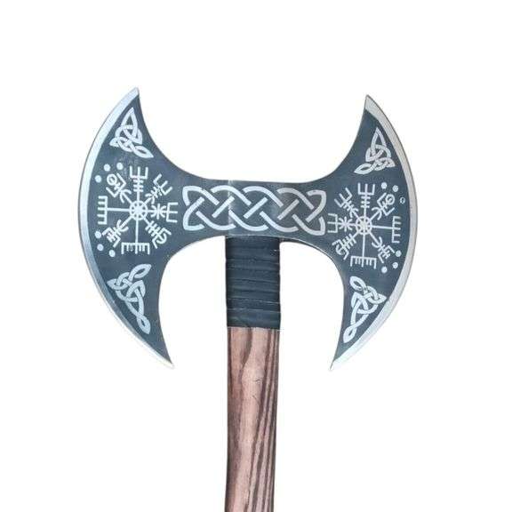 Double-Headed Viking Berserker Axe