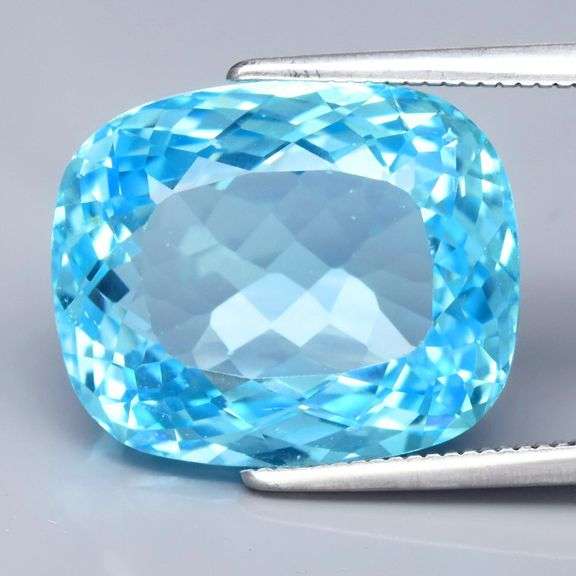 Impressive 13.74ct top Swiss blue Topaz
