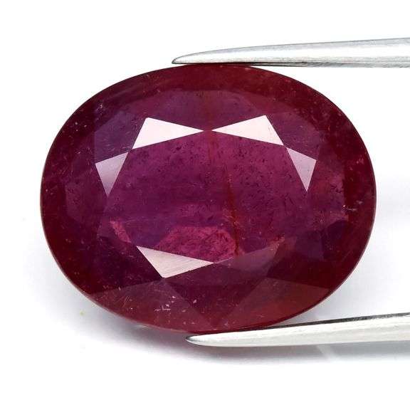 Amazing pigeons blood red 12.65ct Ruby