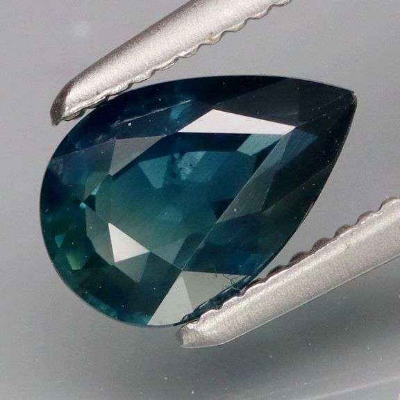 VS grade 1.12ct pear cut blue green Sapphire -Heated only!!!