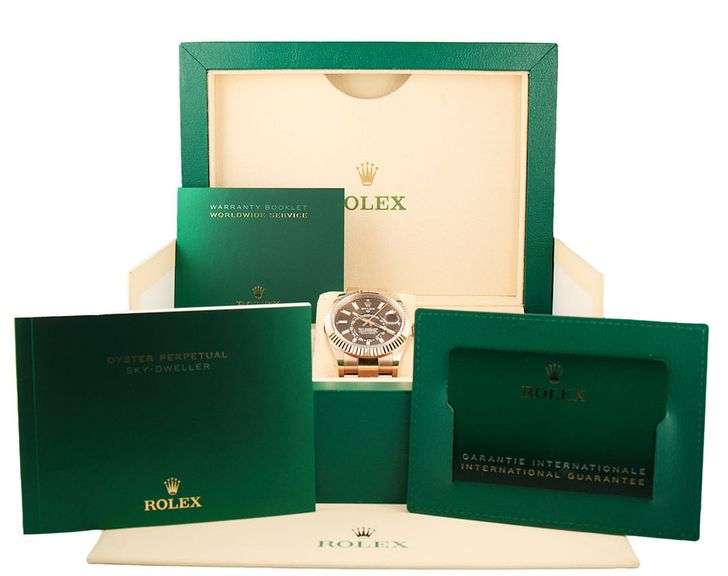 Rolex Sky-Dweller 336935, 42mm, Chocolate Dial, 18K Rose Gold Men’s Watch