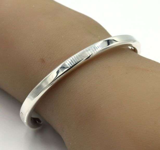 Tiffany & Co 1837 marker Narrow cuff bangle