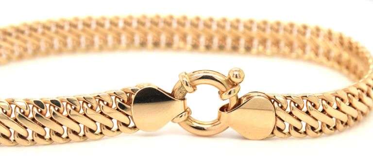 Easy to Wear 14k Yellow Gold Bracelet