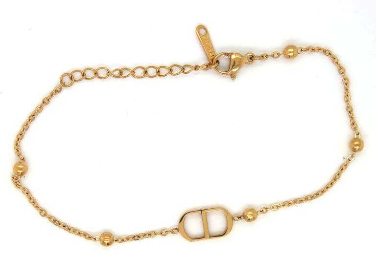 Gold Stainless steel adjustable bracelet