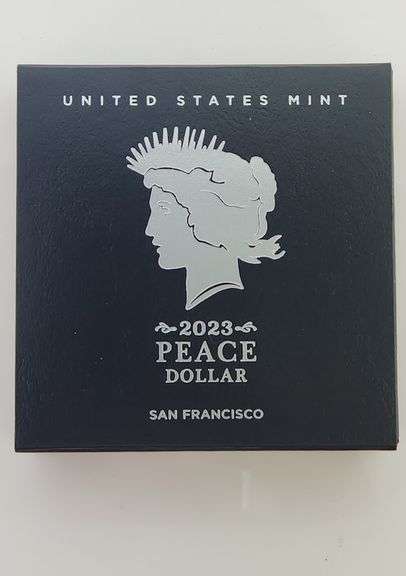 2023 S Proof Silver Peace Dollar, OGP