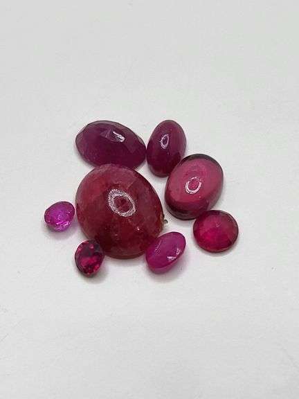 Collection of high quality Rubies 6.98 CTTW