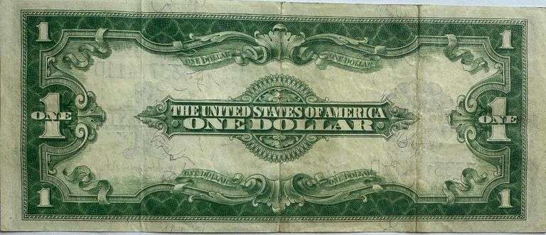 $! z Triple 3 1923 Series Silver Certificate