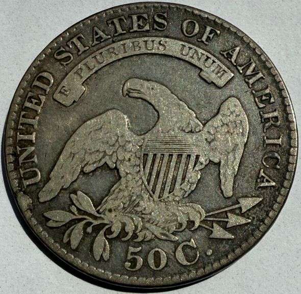 1829 Bust Half